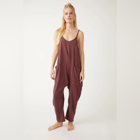NWOT FP MOVEMENT POMEGRANATE HOT SHOT ONESIE SIZE SMALL - Picture 1 of 8
